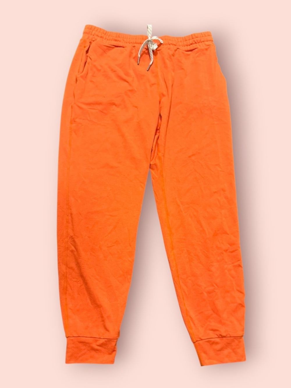 Vuori Orange Track Joggers